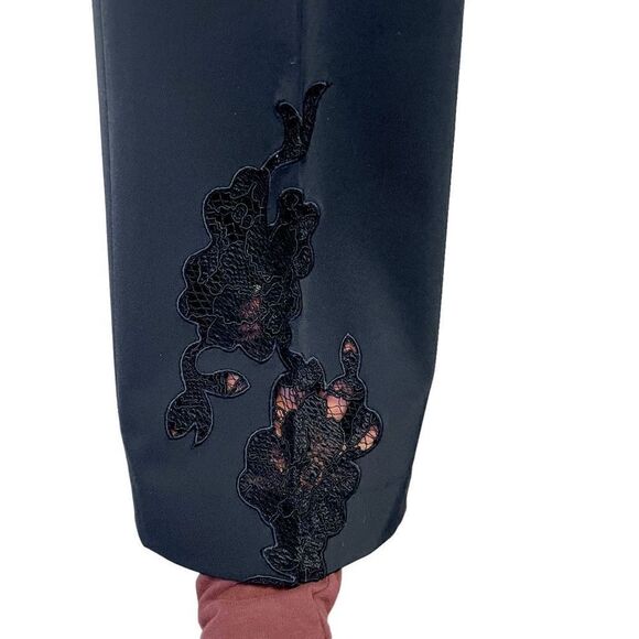 CAMBIO Floral Cut Out Dress Pants - Picture 5 of 10